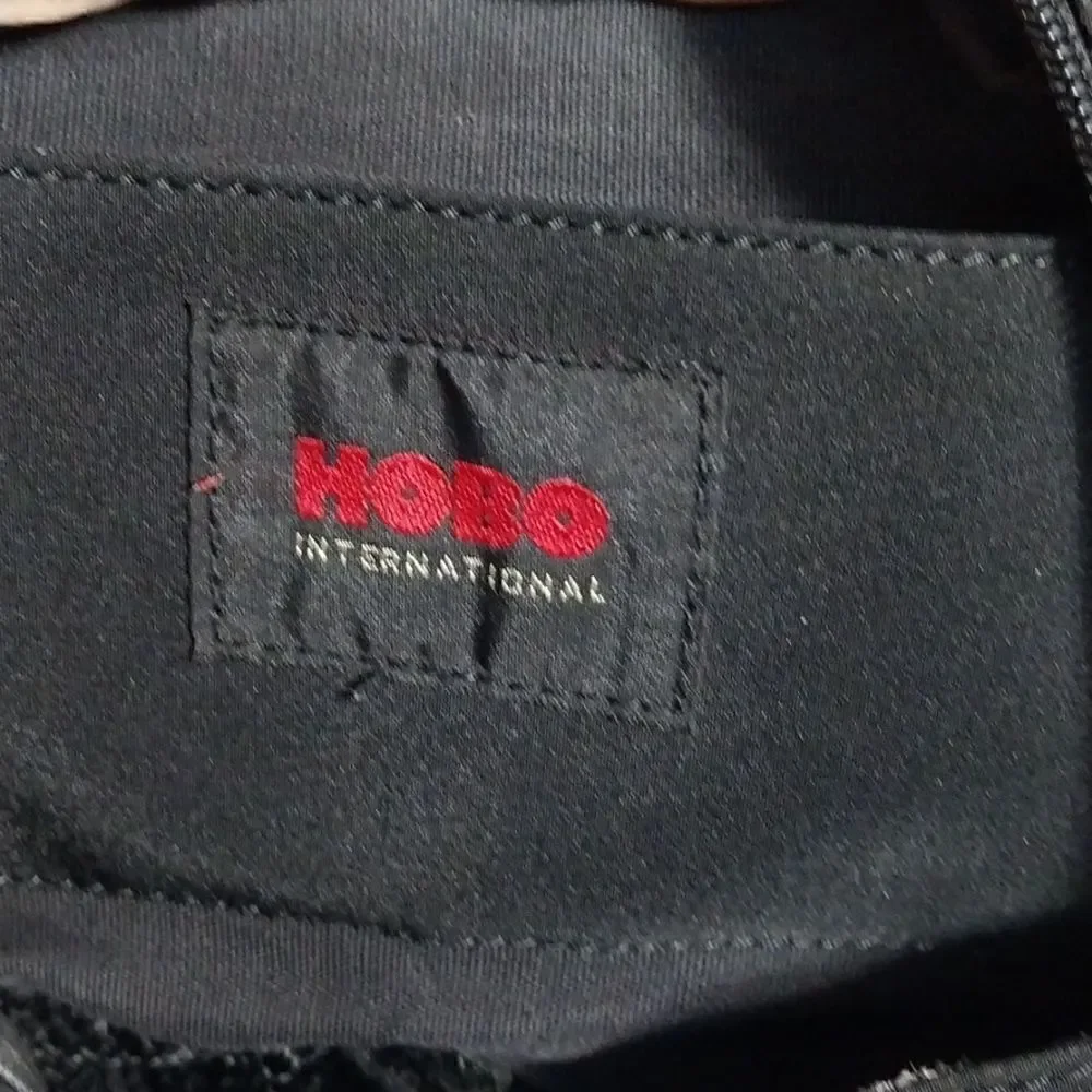 Black Hobo International Bucket Purse...EUC